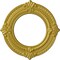 Ekena Millwork Benson Ceiling Medallion (Fits Canopies up to 6 1/8"), 11 1/8"OD x 6 1/8"ID x 5/8"P, Rich Gold CM11BNRGS - alternate 1
